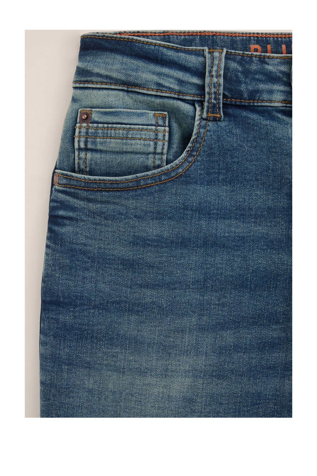 WE Fashion tapered fit jeans bright blue denim