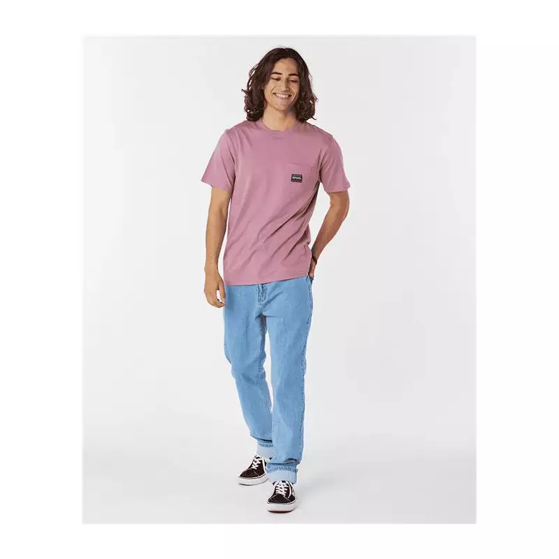 Teeshirt RIPCURL Horizon Badge S/S Tee Mauve M