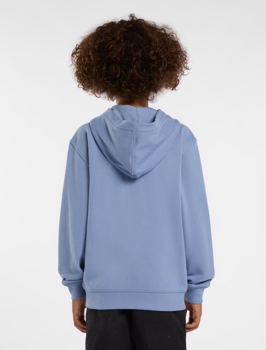 Dickies Youth Terry Full Zip Hoodie Country Blue