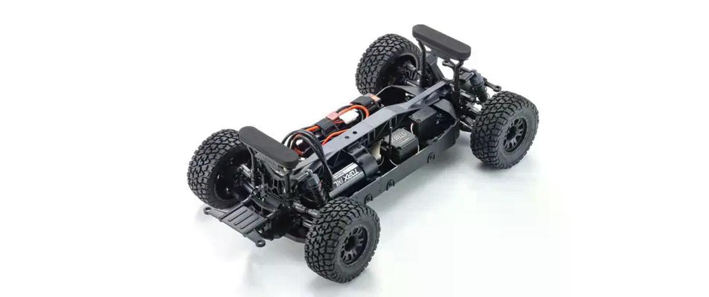 Trophy Truck Toyota Tacoma TRD Pro KB10L Grau, ARTR, 1:10<br>Scale Pick-Up mit robustem Off-Road Chassis