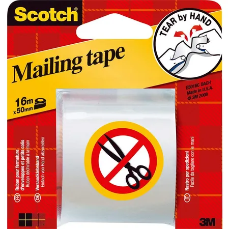 Scotch® Verpackungsklebeband, 50 mm x 16 m, transparent, 1 Rolle
