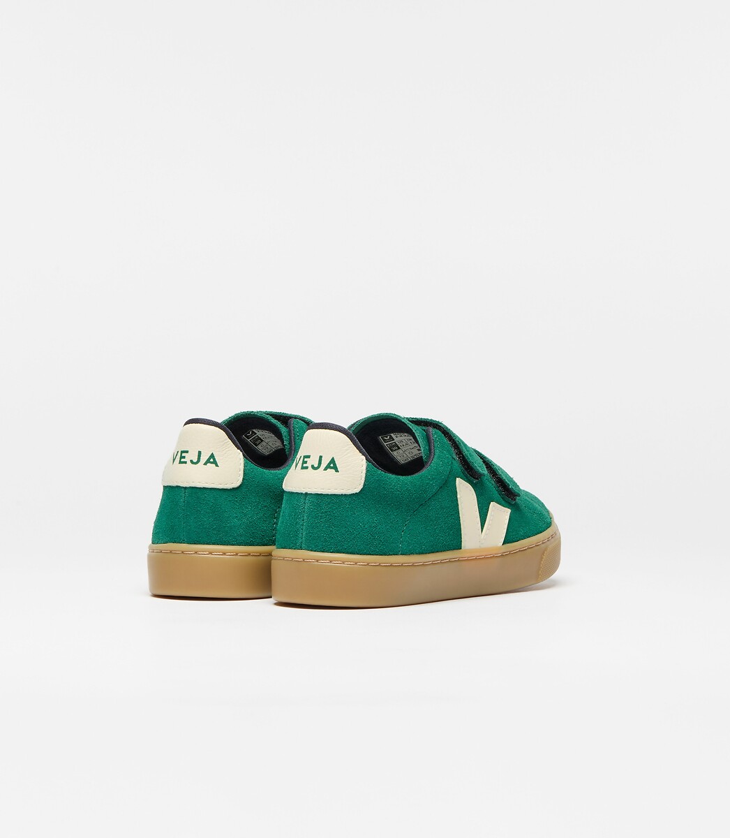 VEJA<br>Sapatos esportivos de couro Esplar pequeno