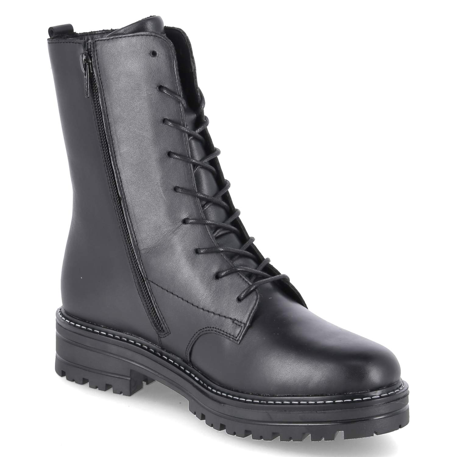 Remonte Schnürstiefeletten - schwarz