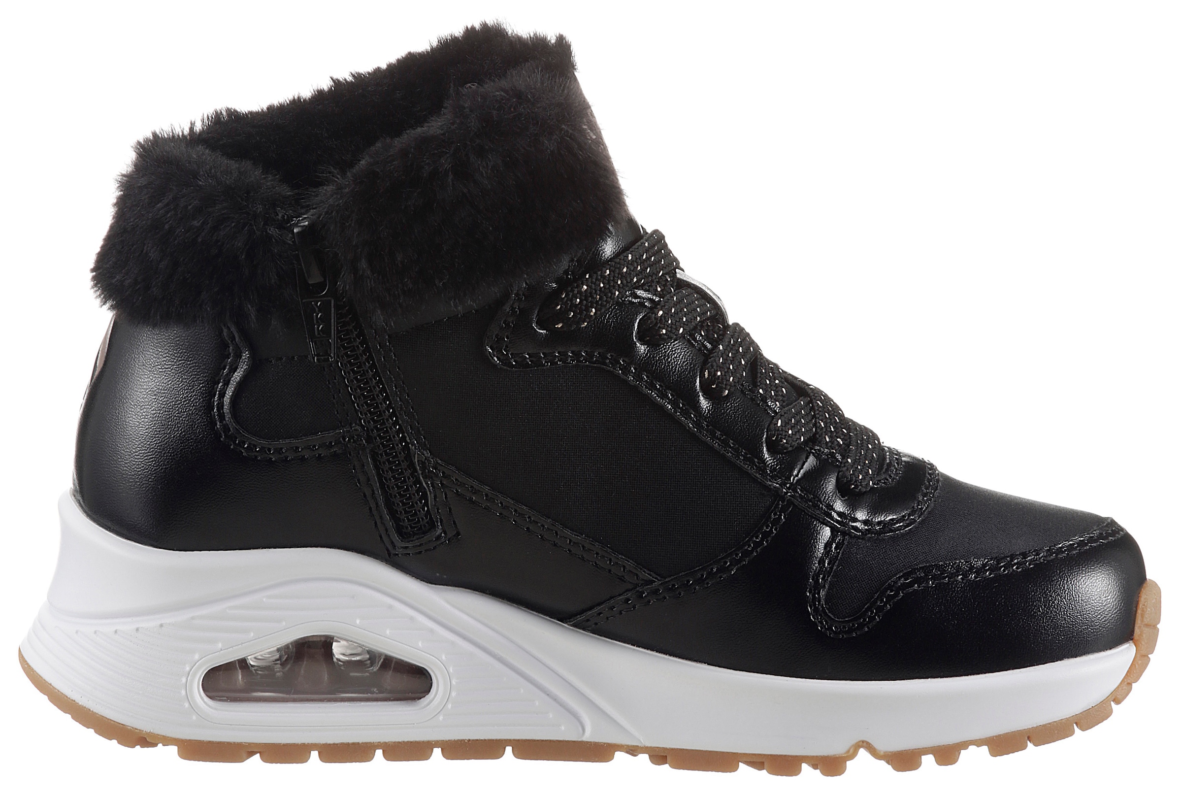 Skechers Schnürboots »UNO-COZY ON AIR«  mit Air-Cooled Memory Foam