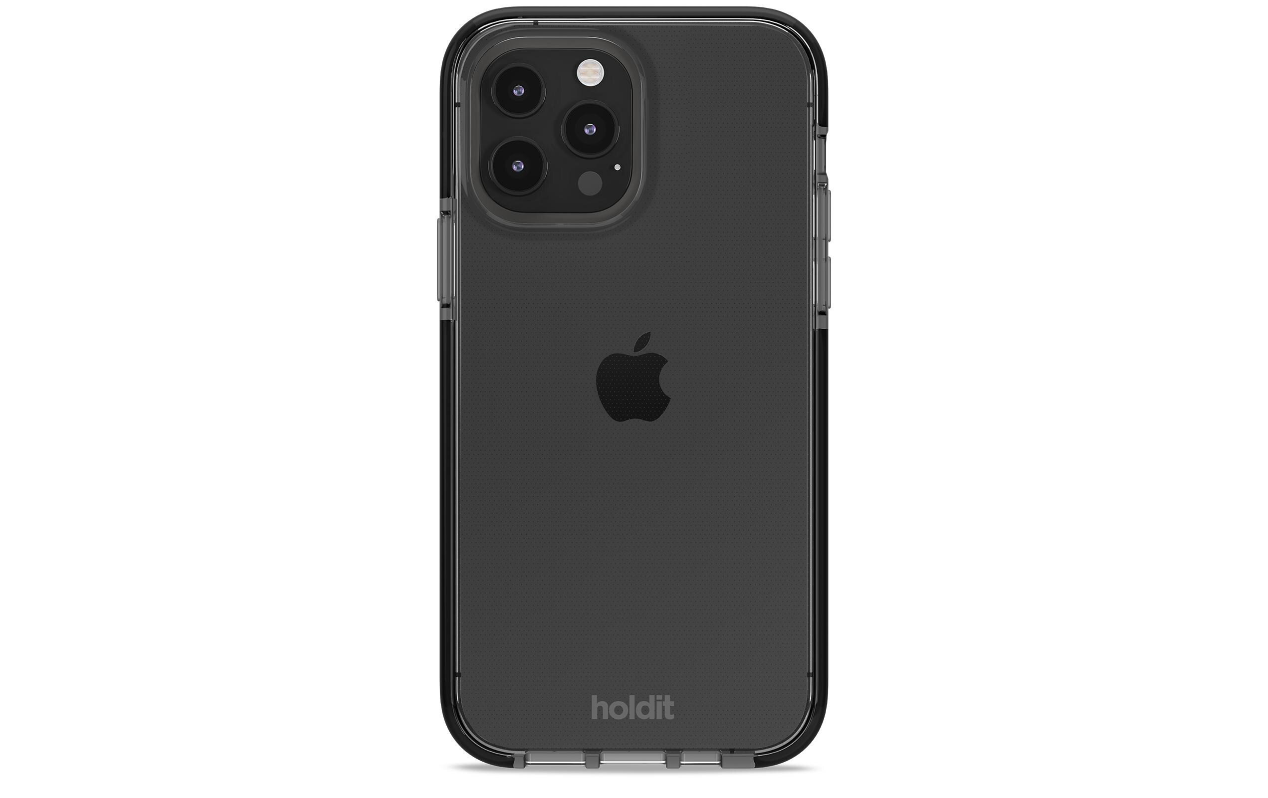 Back Cover Seethru iPhone 13 Pro Max SchwarzStilvolle Schutzhülle für das Apple iPhone 13 Pro Max