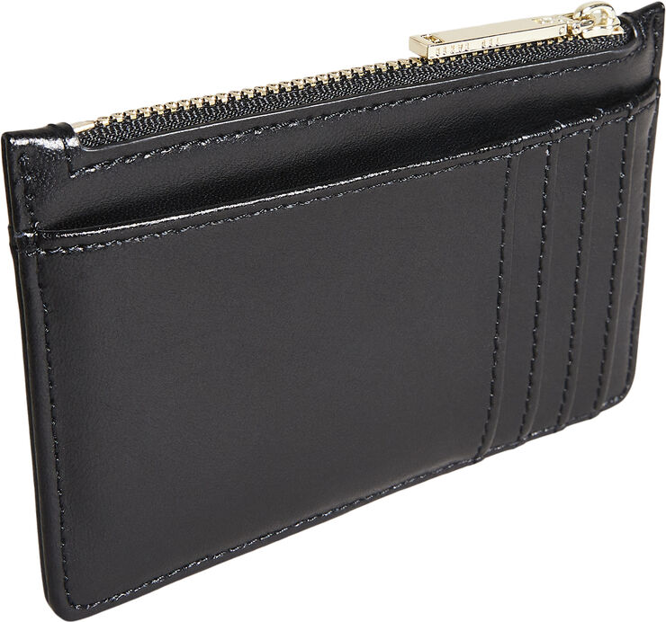 Ted Baker JORJIO Flower Eyelet Zip Card Holde Black