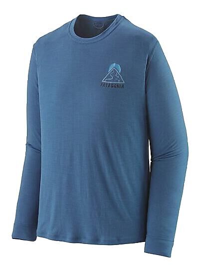 PATAGONIA - TS ML CAP COOL MERINOS GRAPHIC M