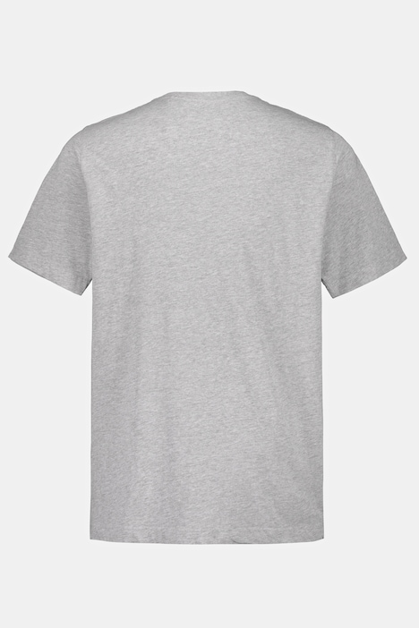 T-Shirt, Basic, Rundhals, gekämmte Baumwolle, bis 8XL