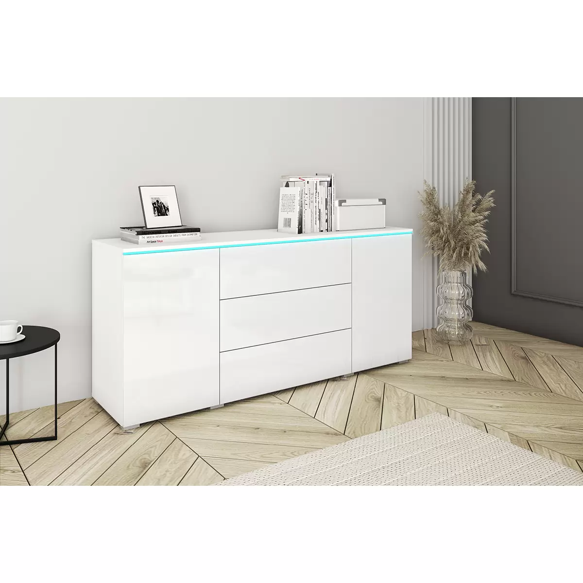 Sideboard Vera 150 weiss