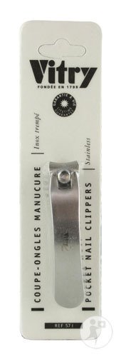 Vitry Coupe-Ongles 70mm Inox 1 Pièce (1057i)