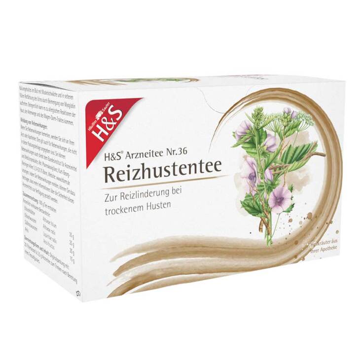 H&S Reizhustentee Filterbeutel, 20X2.5 g