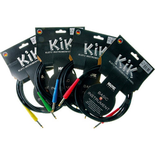 Klotz KIKC3.0PP5 jack 2p - jack 2p 3 meter instrumentenkabel