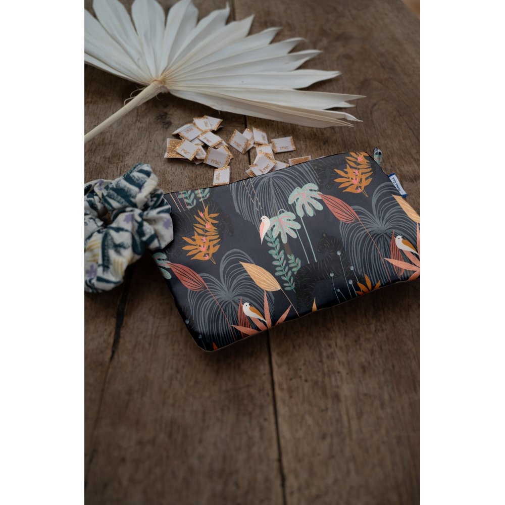 Mini Pochette Tissu Paradis Sauvage