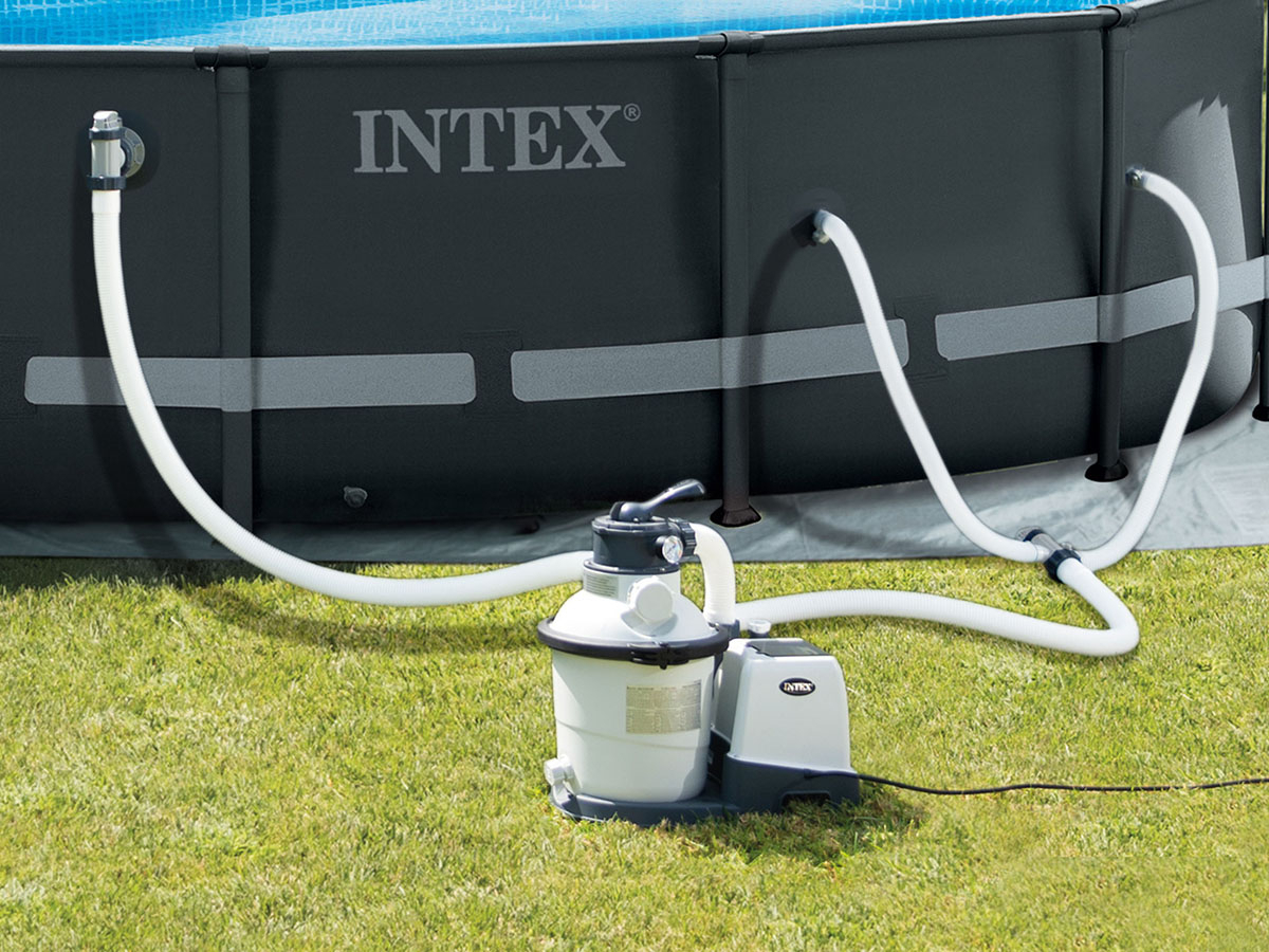 Intex zwembadslang