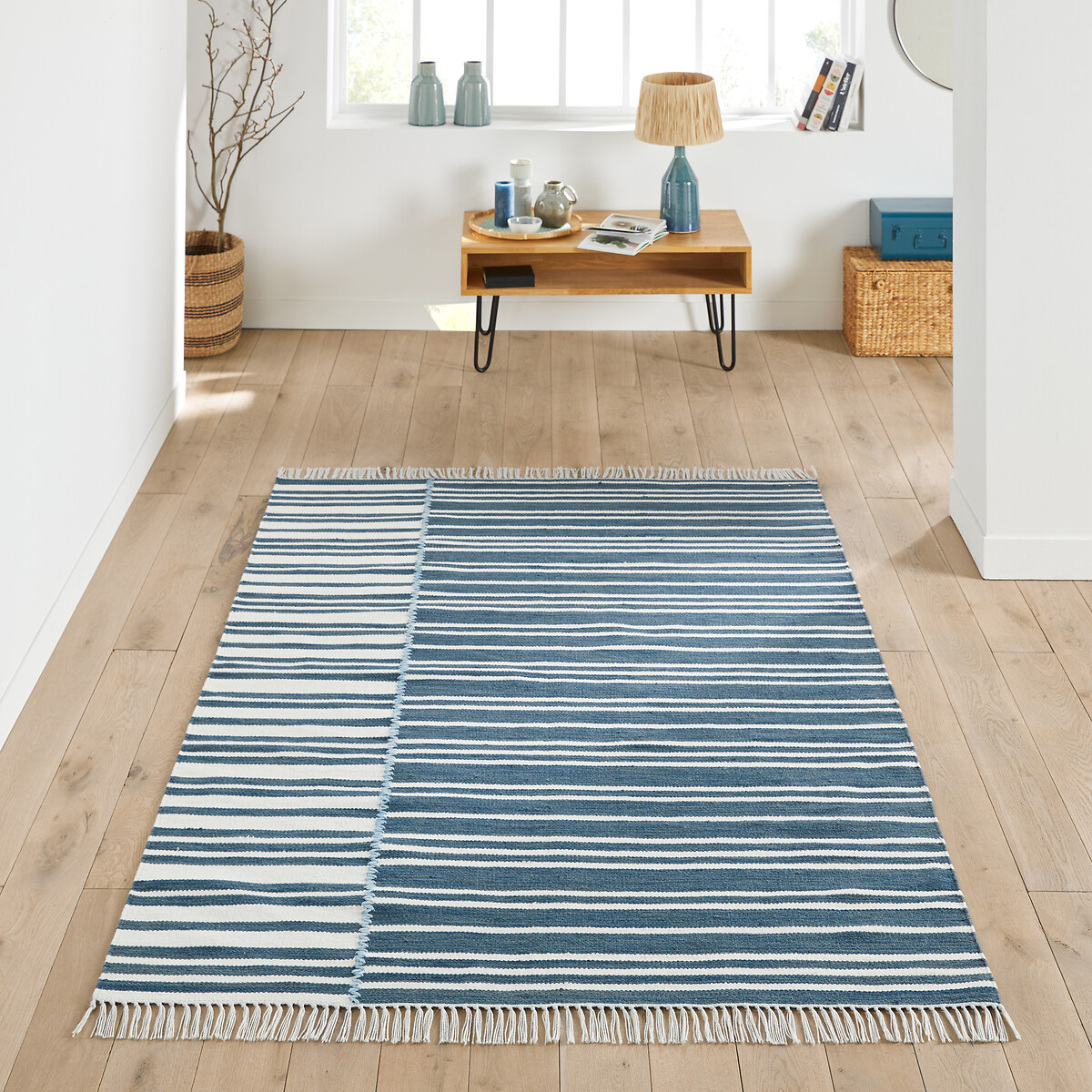 LA REDOUTE INTERIEURS<br>Tapete em poliéster reciclado, interior/exterior, Rayuti