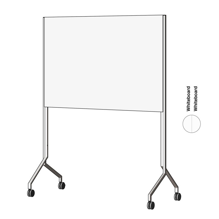 Modulor Whiteboard MOW, horizontal