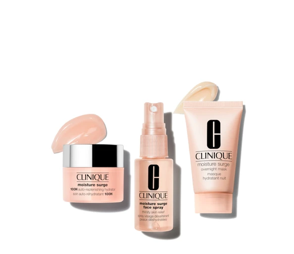 Clinique Moisture Surge Hydration Kit Glowing Skin Essentials