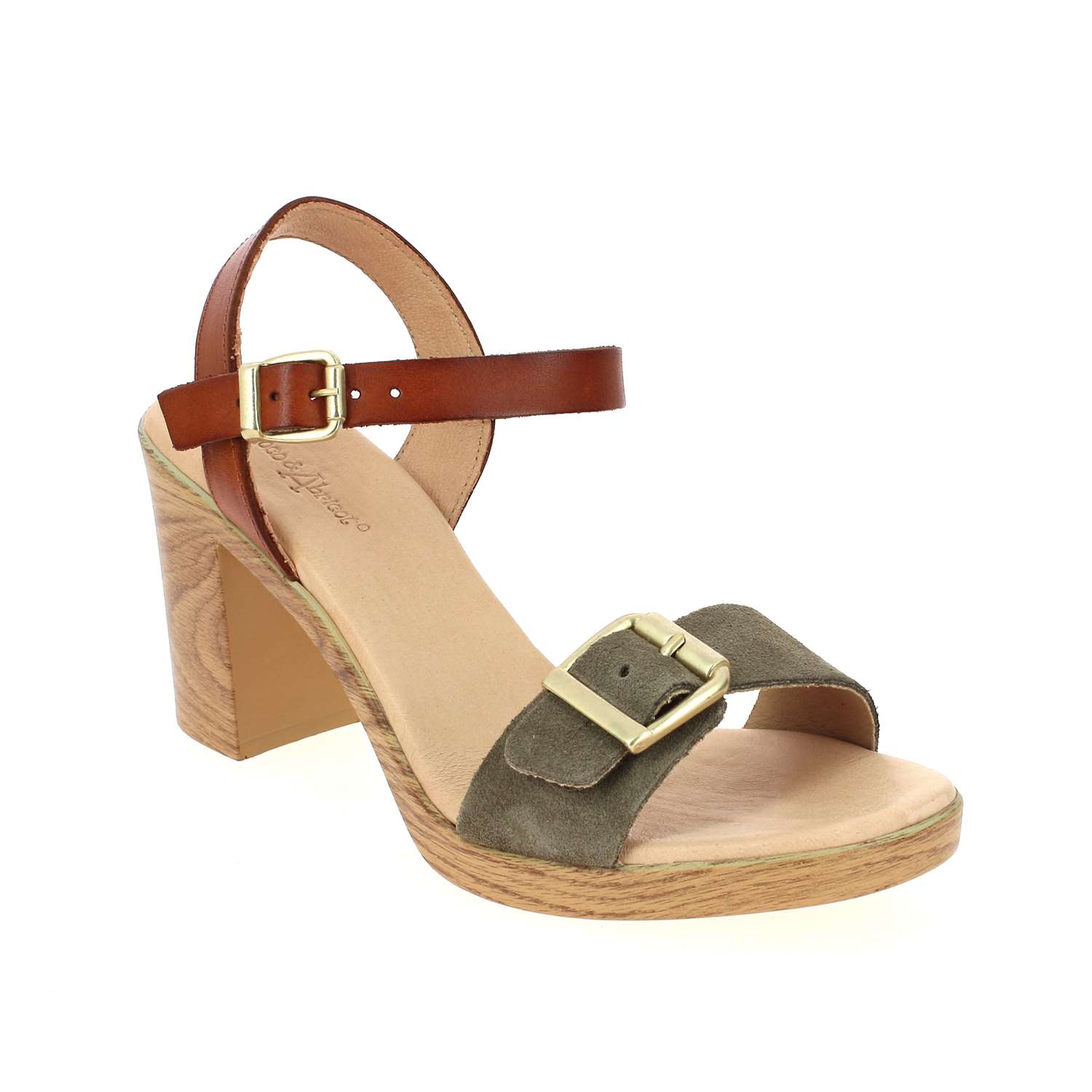 Sandales femme COCO ABRICOT CLOCLOIS