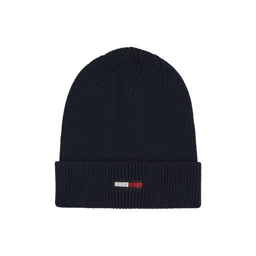 Tommy Hilfiger Flag Beanie, Dark Night Navy