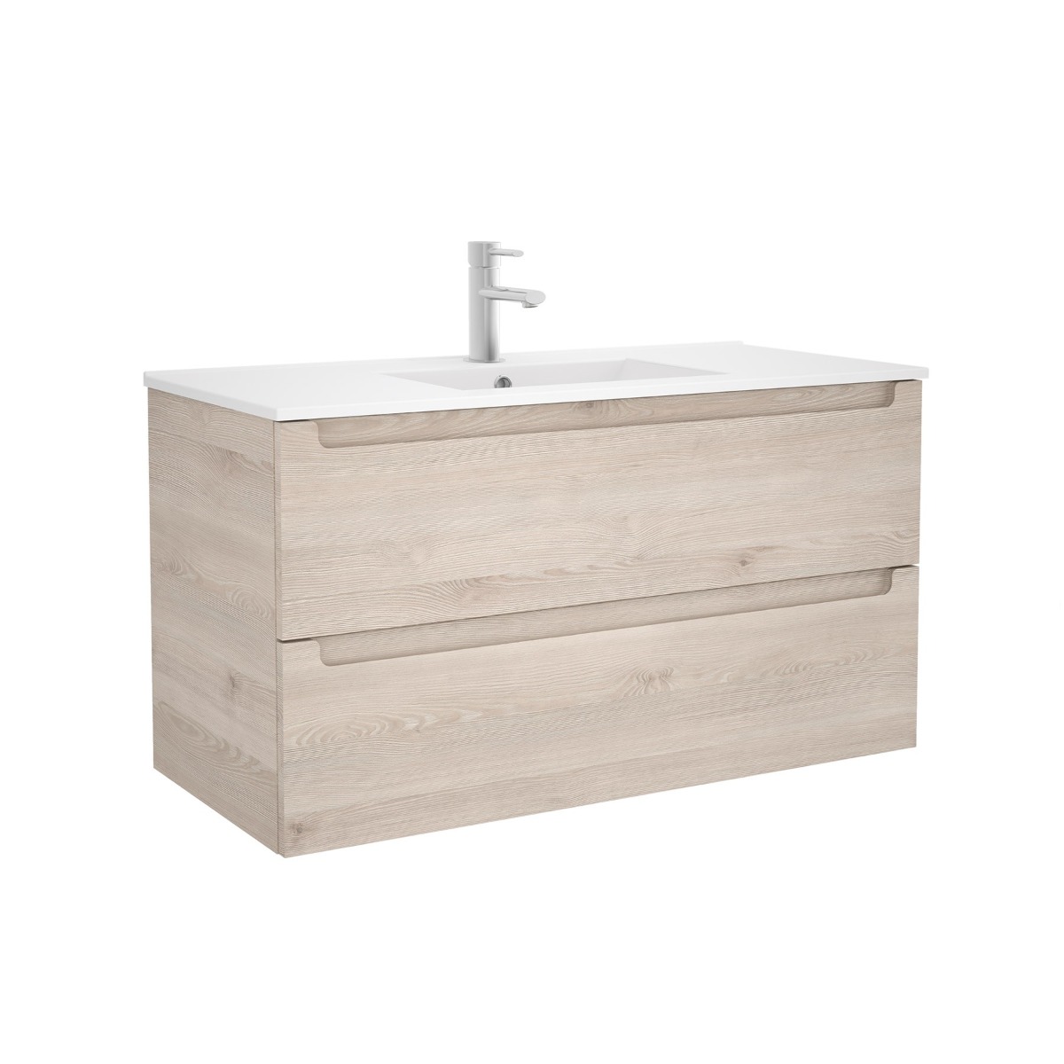 Muebles Monterrey onderkast met 2 lades 100x45x54cm naturel