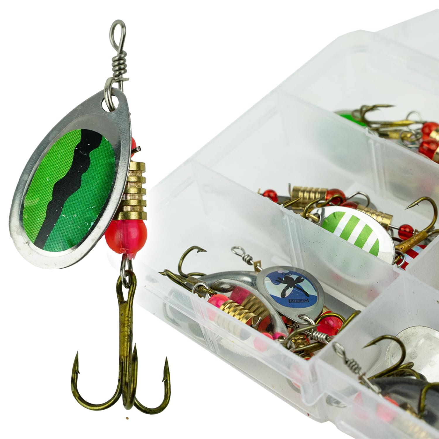 Fish-Xpro spinner set - 31 delig