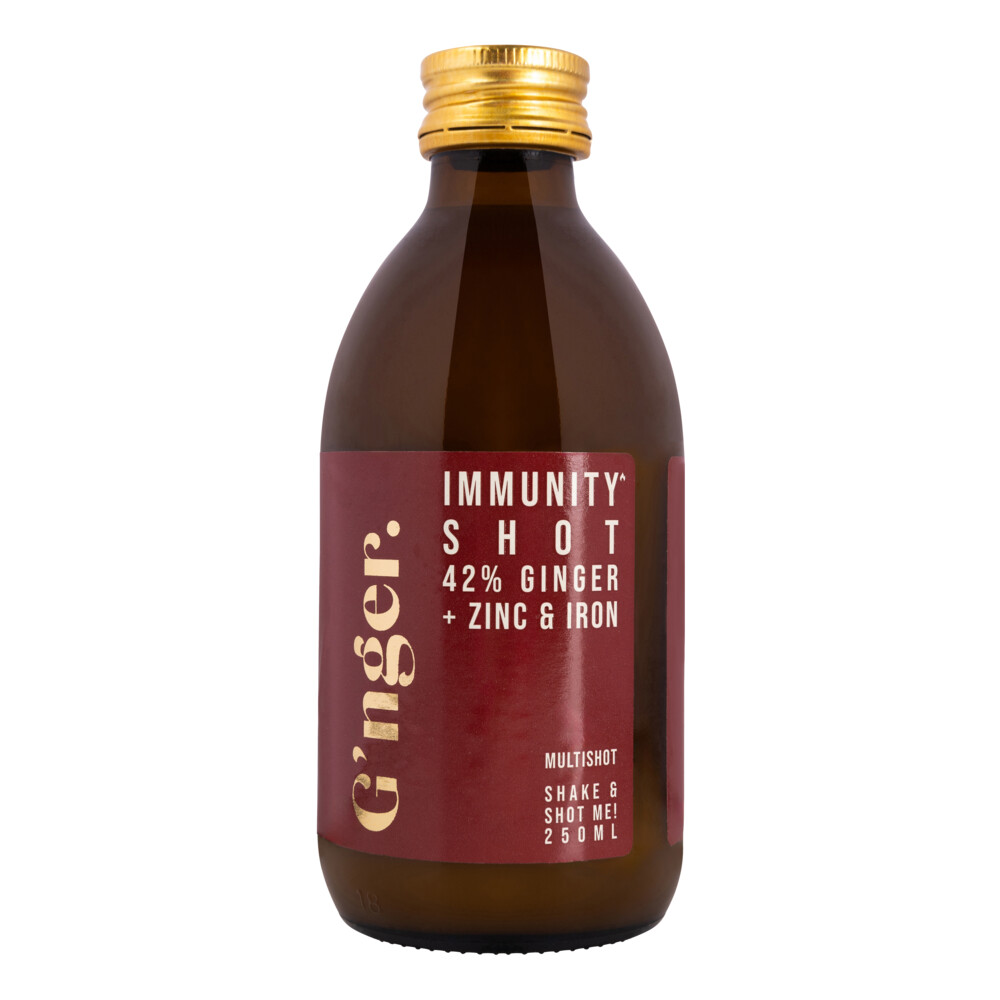 3x G'nger Immunity Shot 250 ml
