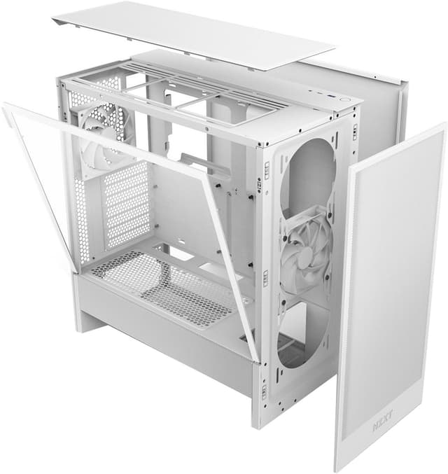 NZXT H5 Flow 2024 PC-kabinet (hvid)