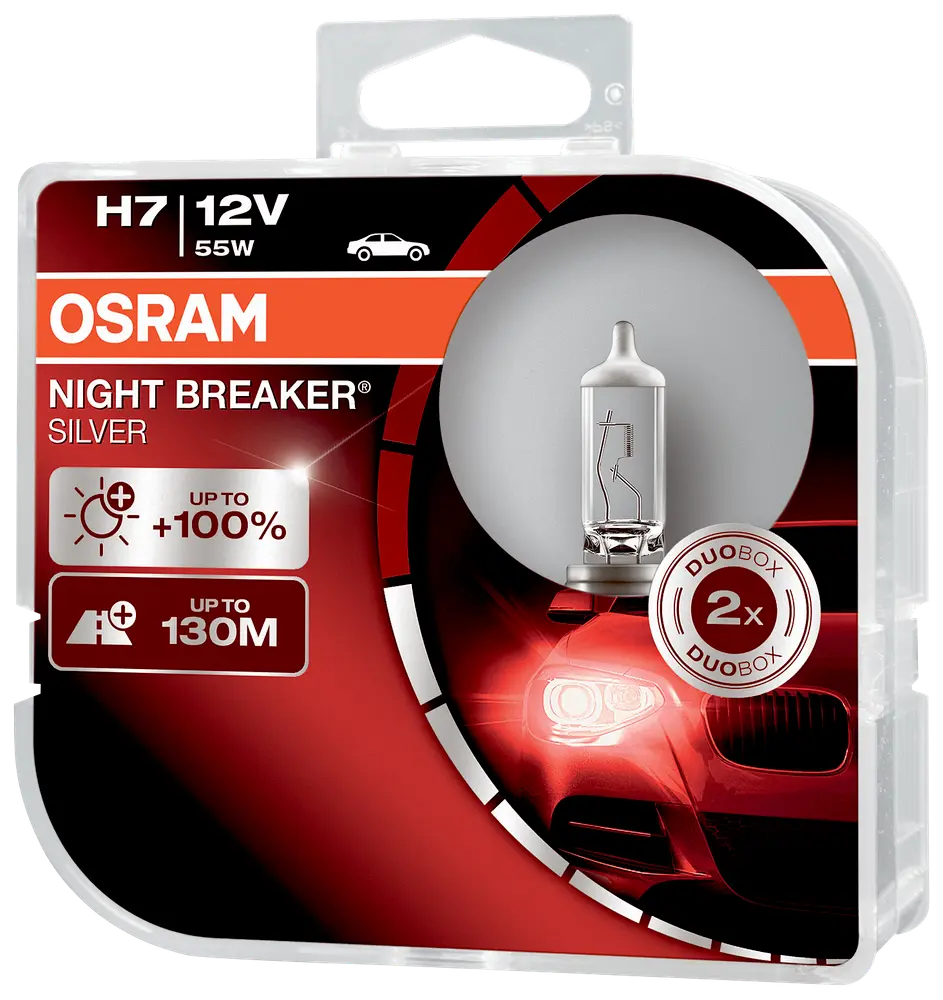 Osram H7 Night Breaker Silver 2-pak