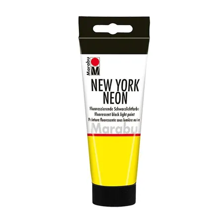 Marabu New York Neonfarbe, Neongelb, 100 ml