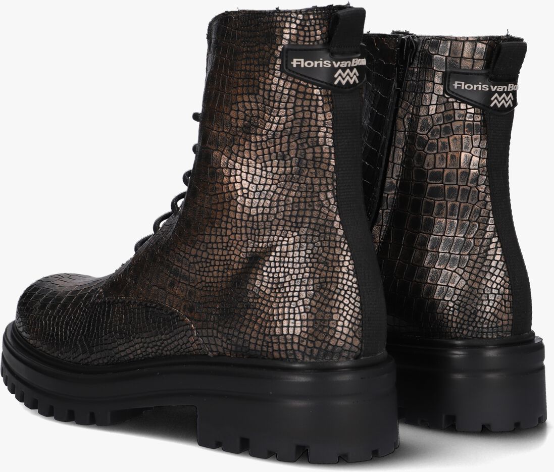 FLORIS VAN BOMMEL bronzen floris van bommel veterboots sfw-50125