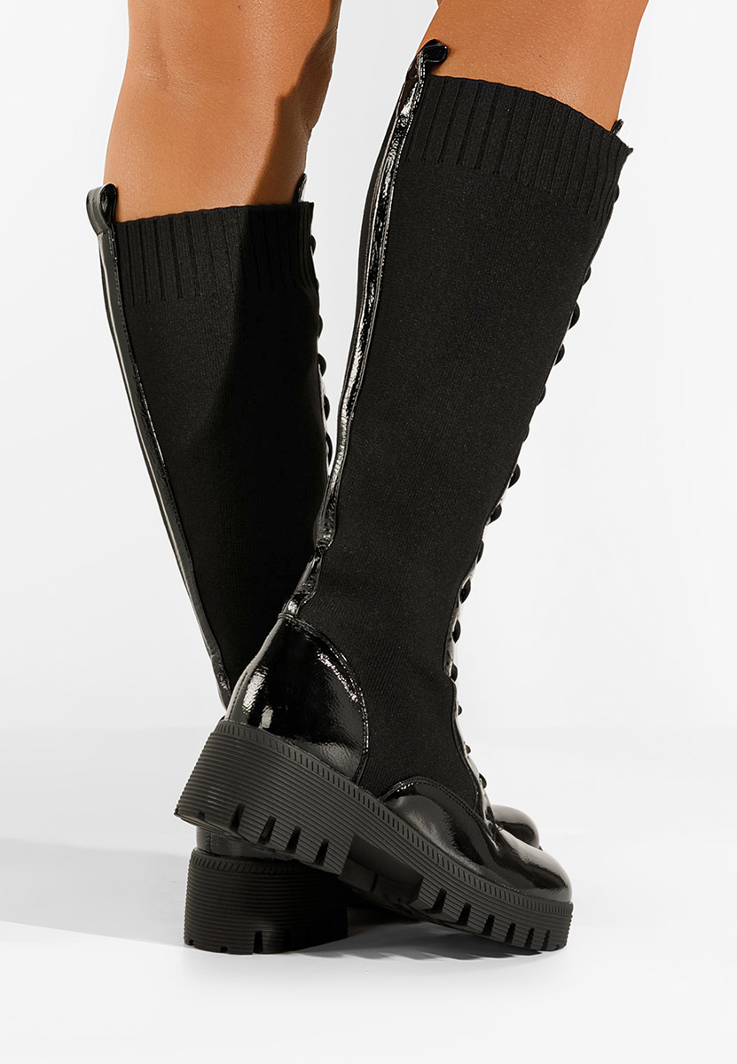 Bottes femme noires Estella V2