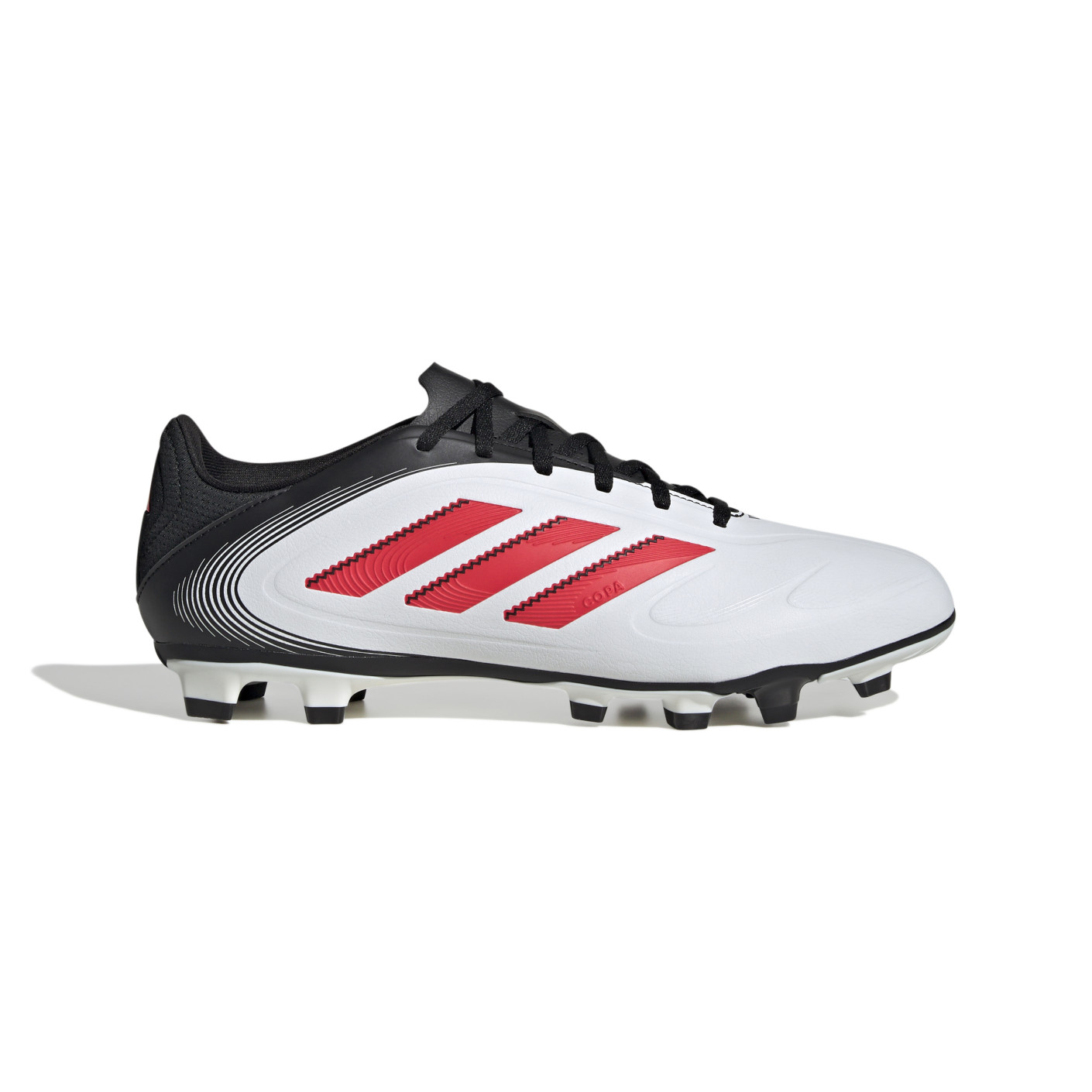 Adidas Copa Pure III Club Gras / Kunstgras Voetbalschoenen (MG) Wit Zwart Rood