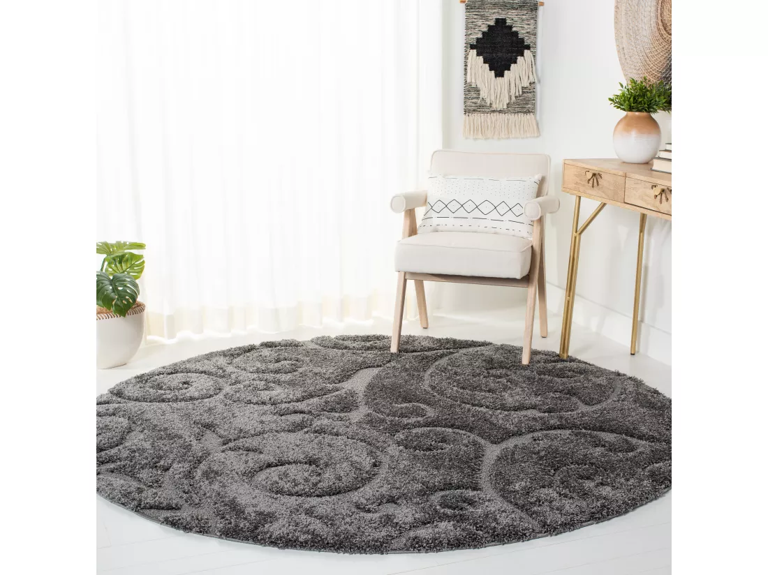 Tapis Grey 201 X 201 cm - Rosalind