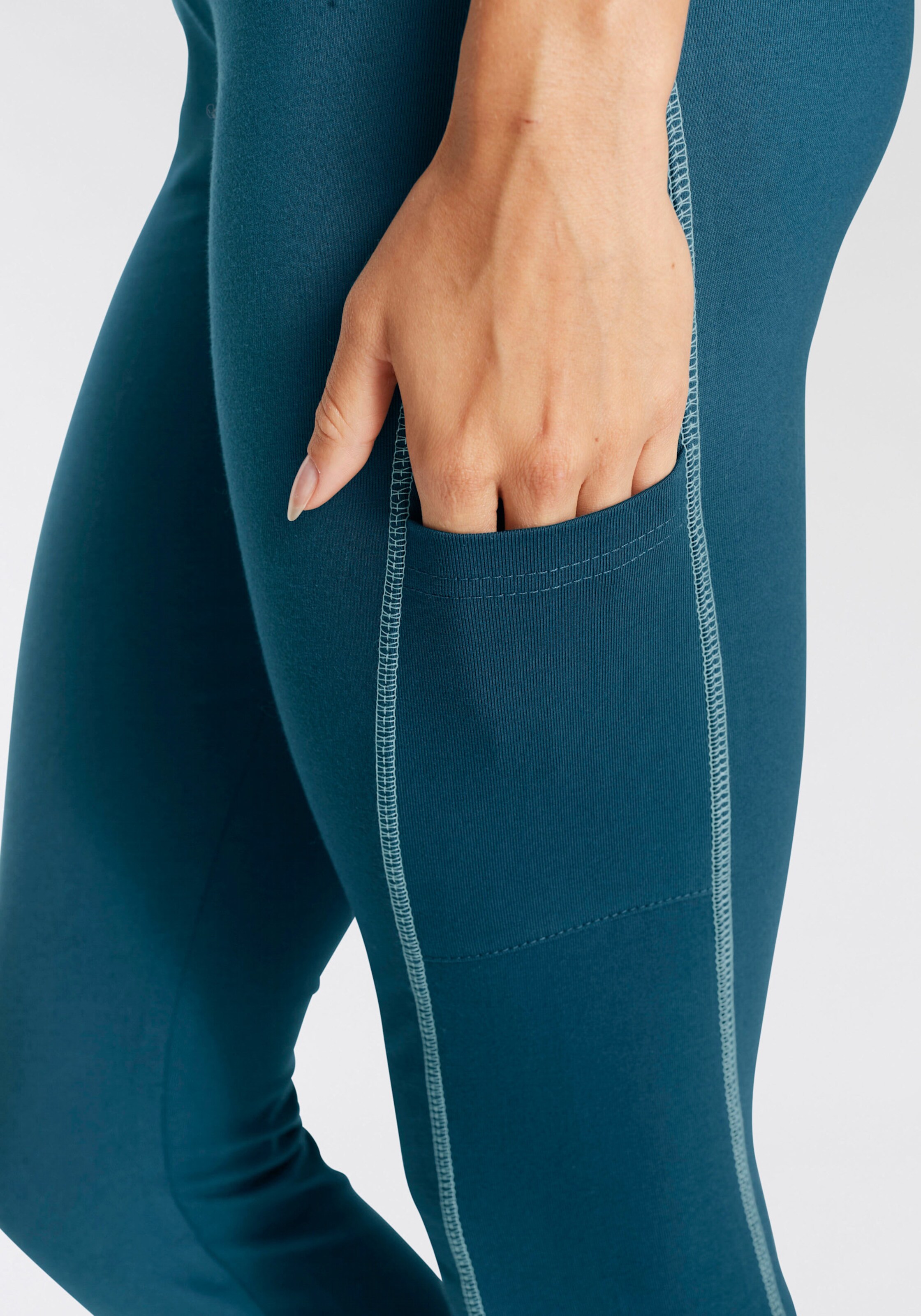 LASCANA ACTIVE Leggings in petrol
