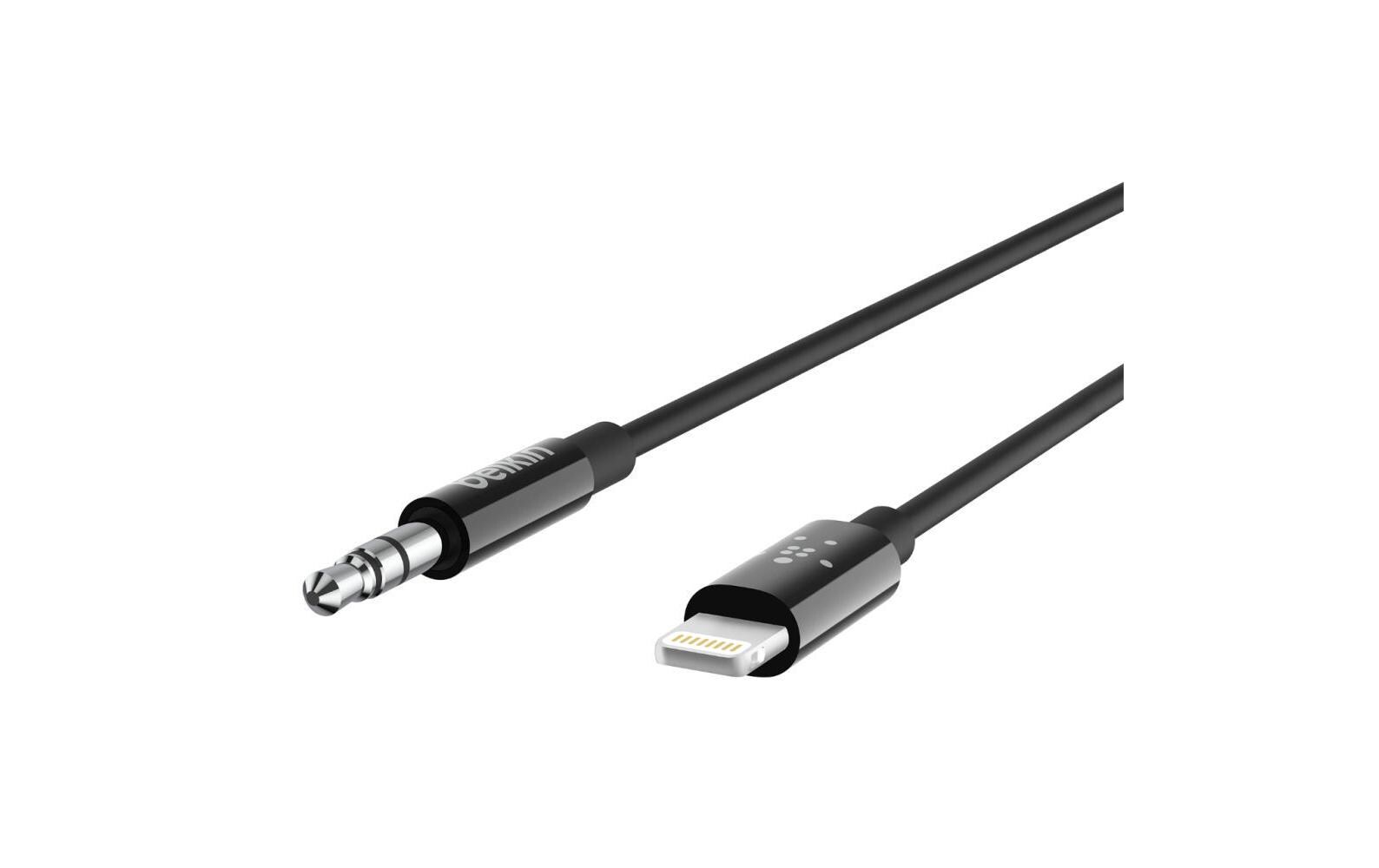 Audio-Kabel Apple Lightning - Klinke 3.5 mm, male 0.9 mAnschlusskabel