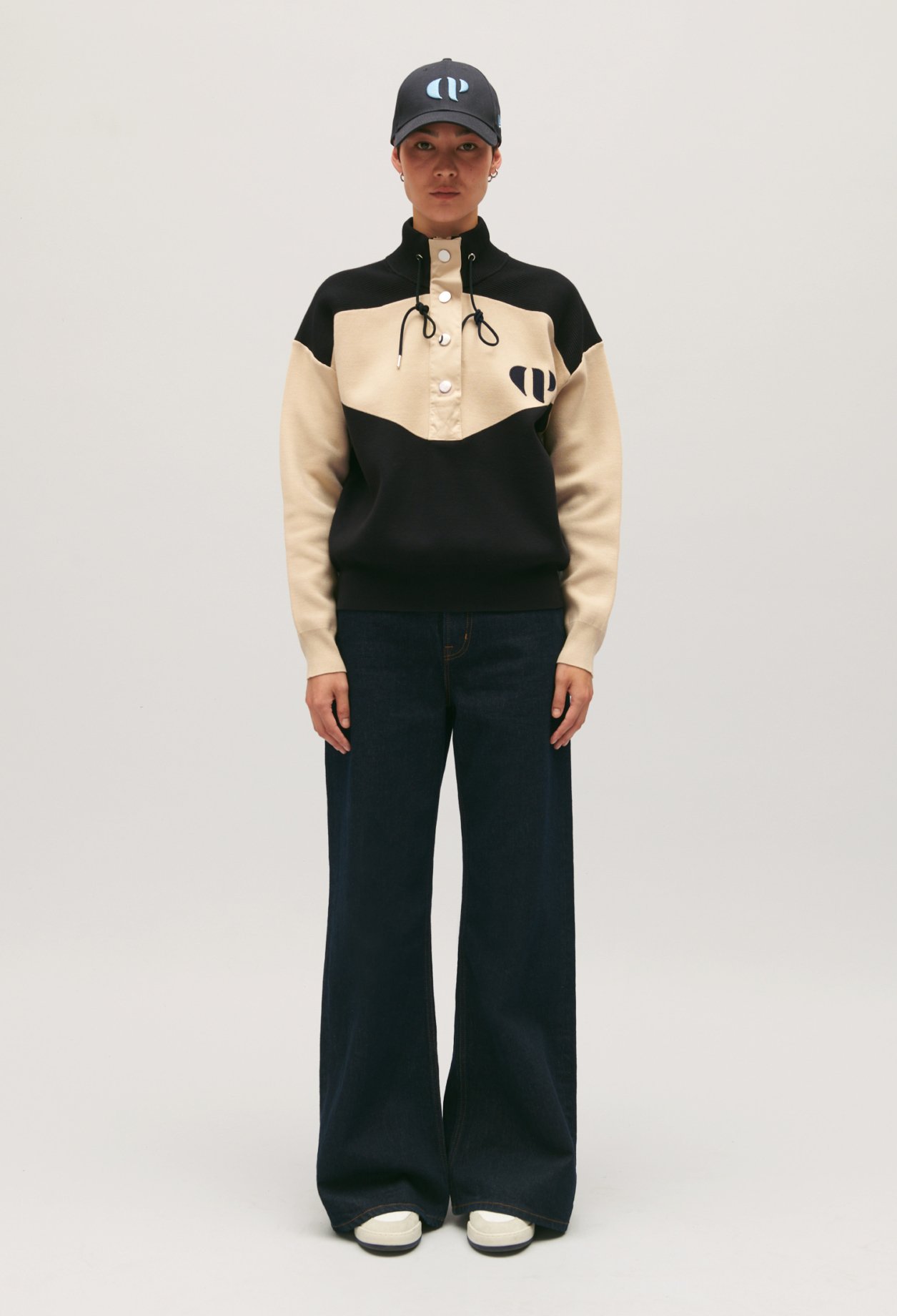 Sweatshirt Minimum col camionneur