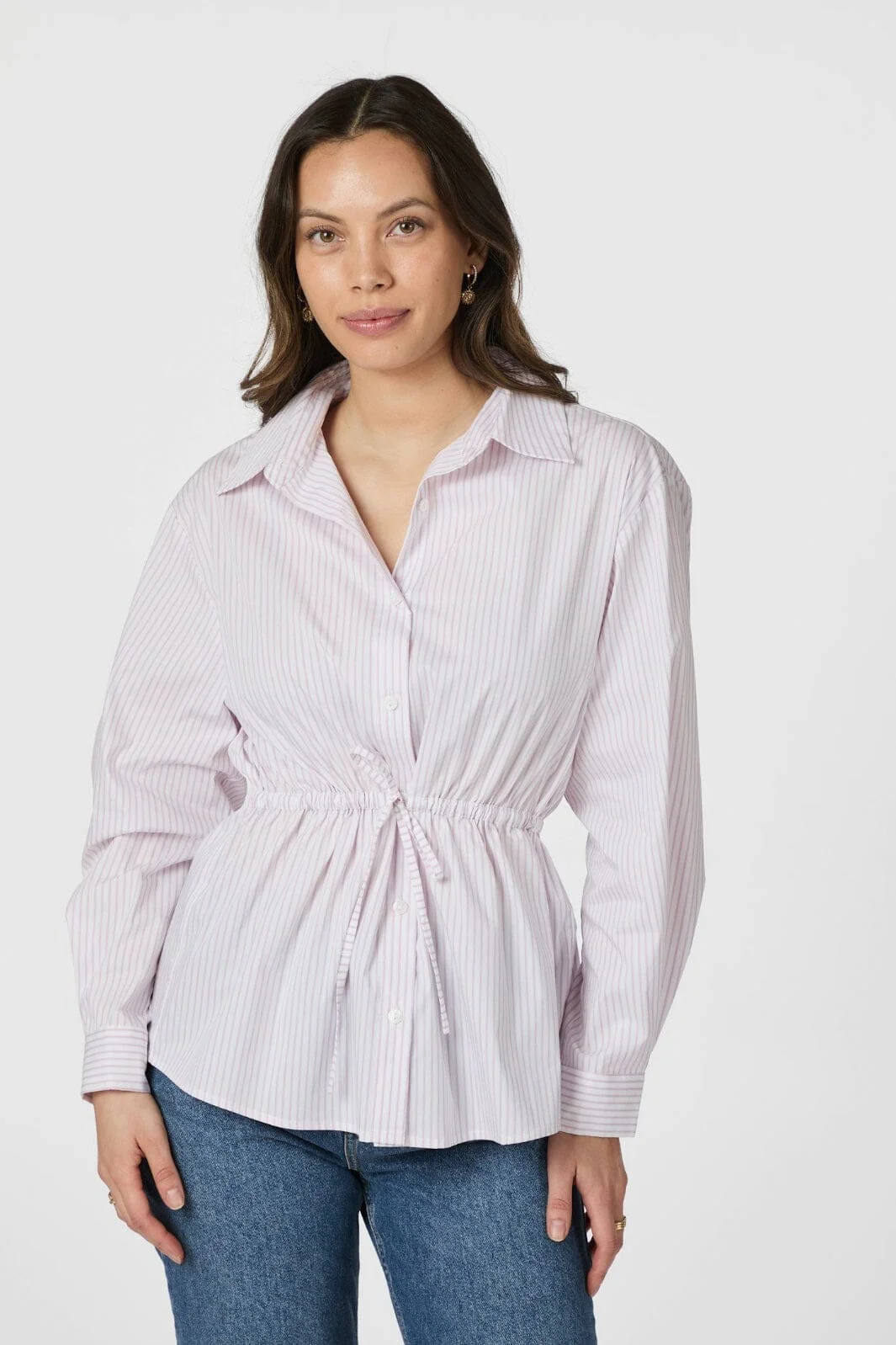 Neo Noir Solei Small Stripe Shirt 165828