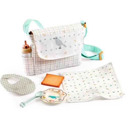 Djeco poppenvoedingsset pomea - 7-delig | ilovespelgoed.nl