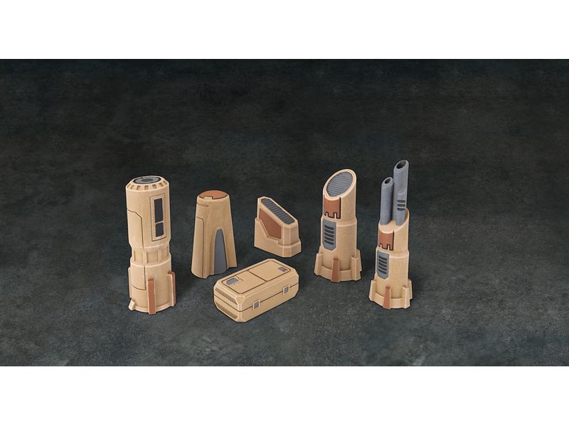 Gale Force Nine Gelände Gothic Sector: United Frontier Scat Vorbemaltes Gelände für Miniaturen-Spiele