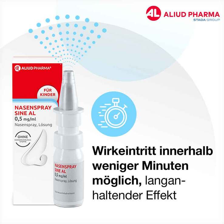 NASENSPRAY SINE AL 0,5 mg/ml, 10 ml