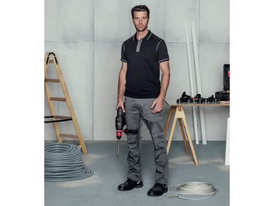 Polo de travail Classic Würth MODYF Noir Gris