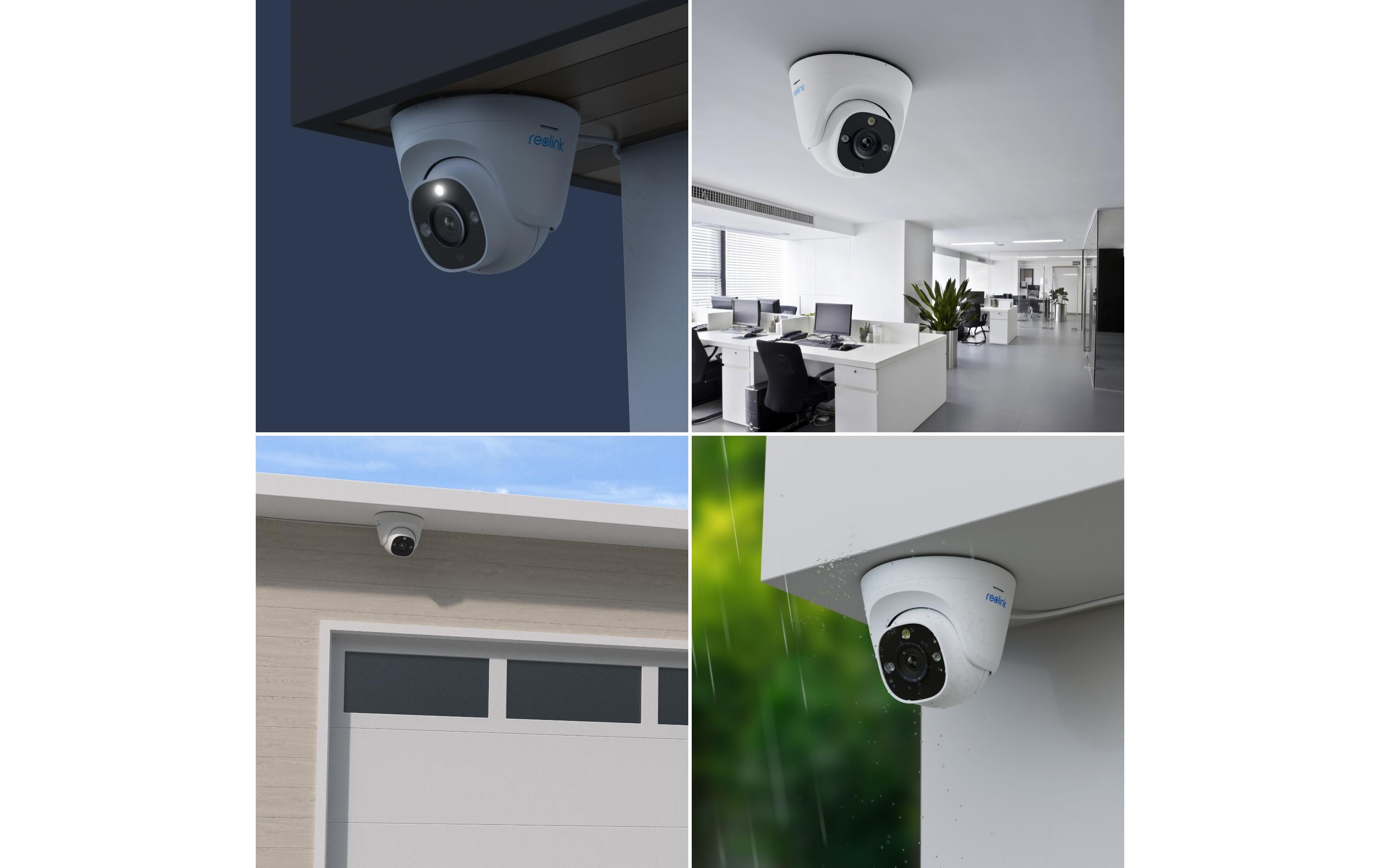 Netzwerkkamera P344 8K Ultra HD PoE<br>Smarte wetterfeste 8K/12MP Ultra HD PoE-Kamera mit Personen- & Fahrzeugerkennung
