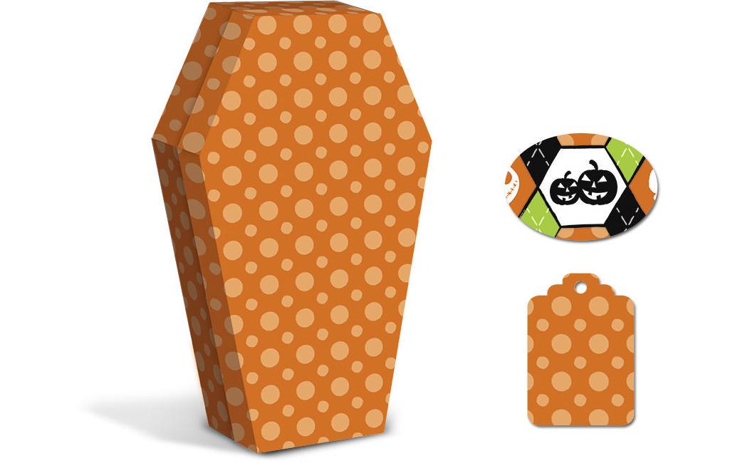 Geschenkbox Spooky 3 6 StückGeschenkbox