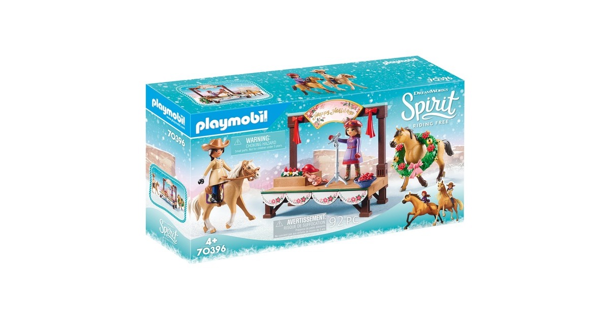PLAYMOBILSpirit - Kerstmis Concert Constructiespeelgoed  (70396)