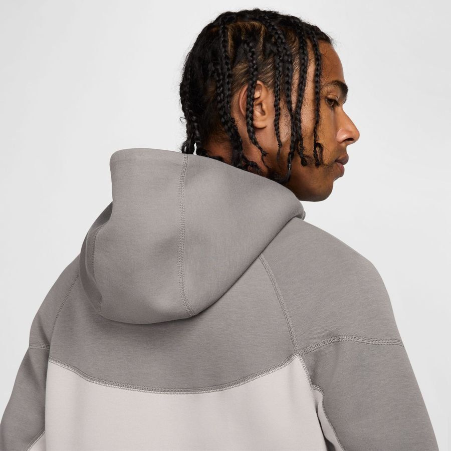 Nike Sweat à Capuche NSW Tech Fleece 24 FZ - Gris/Noir
