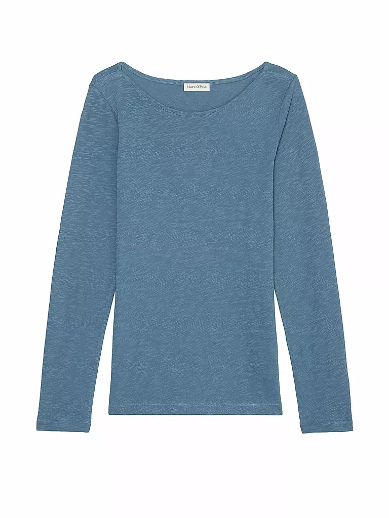 MARC O'POLO Langarmshirt  blau