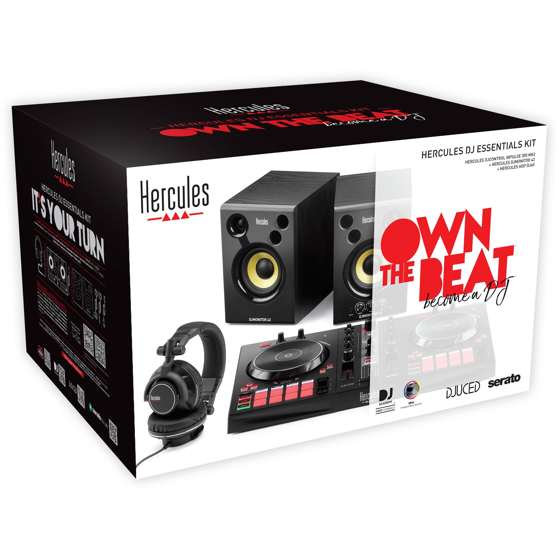Hercules Essentials kit complete DJ set