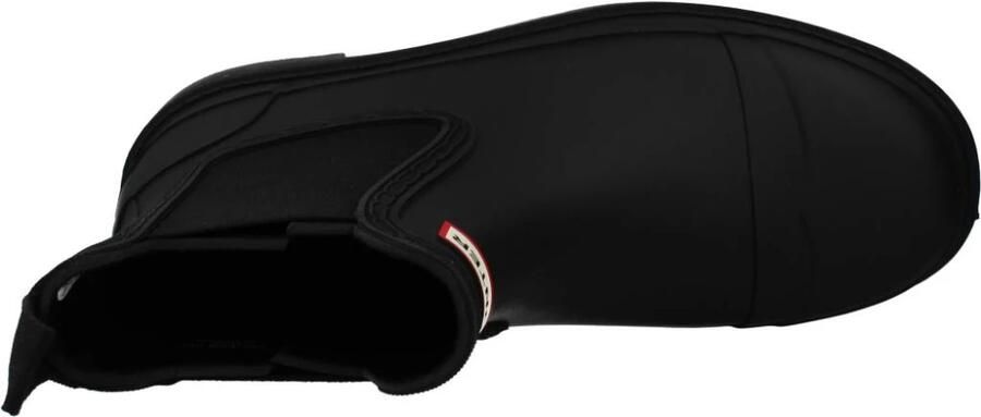 Hunter Boots Women's Commando Chelsea Boot Rubberlaarzen zwart