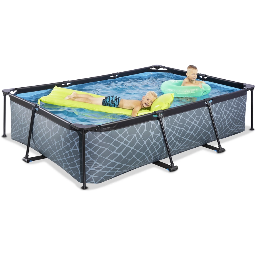 EXIT Frame Pool 300x200x65cm (12v) – Grau