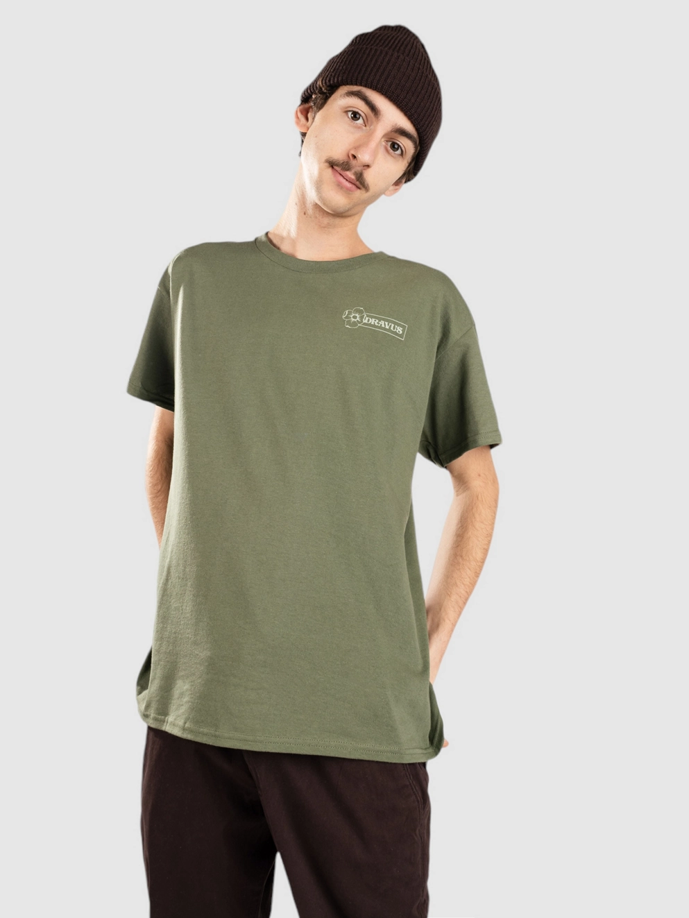Dravus Boxed In T-Shirt military green